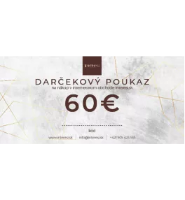 Darčekový poukaz v hodnote 50 eur na nákup na interesi.sk