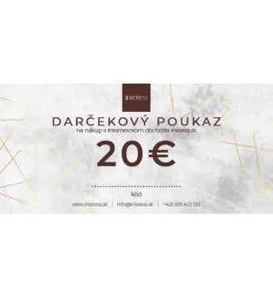 Darčekový poukaz v hodnote 20 eur na nákup na interesi.sk