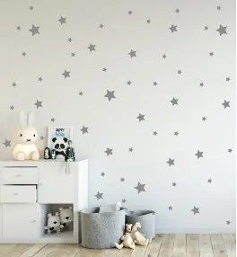 Samolepky na stenu do detskej izby s hviezdami